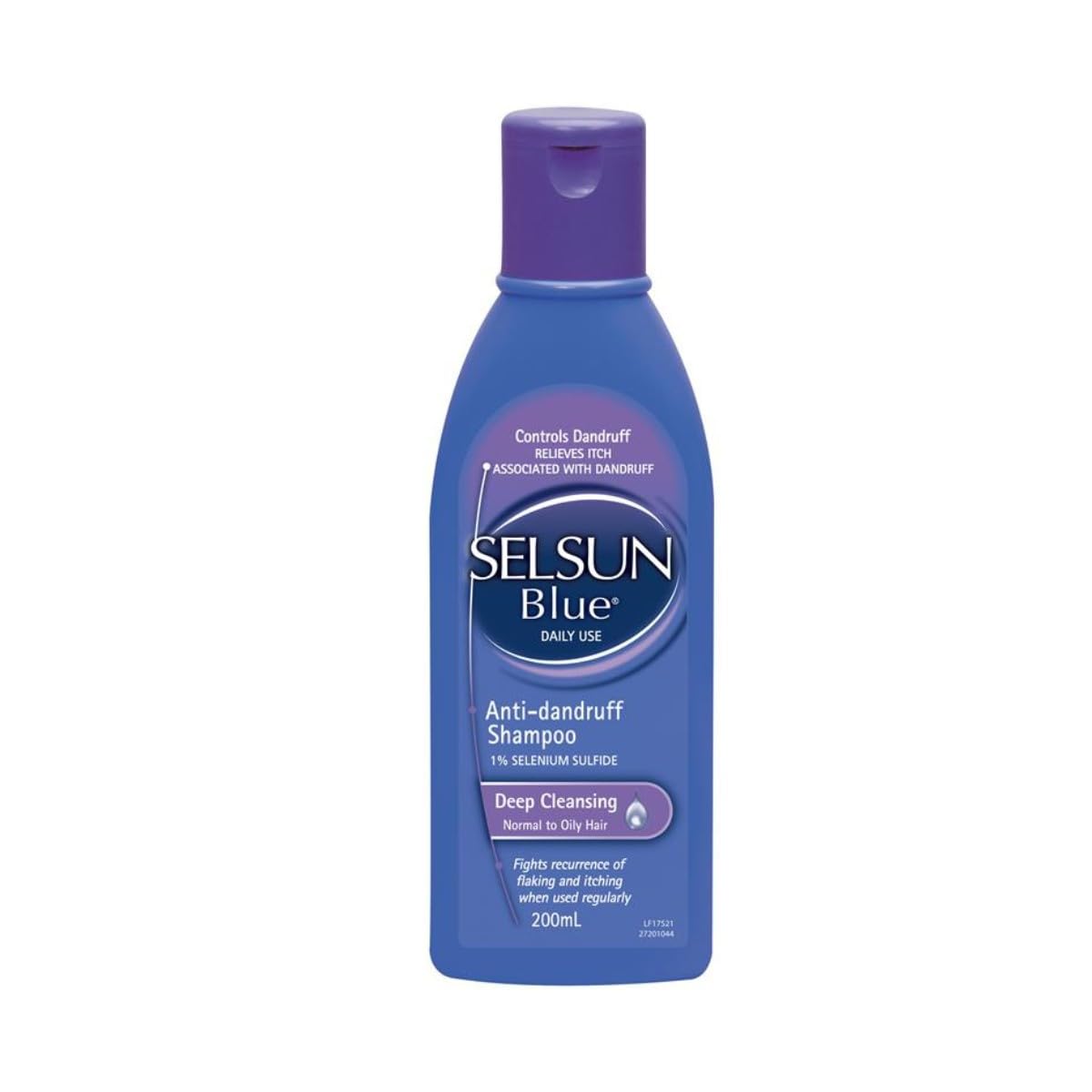 Selsun Blue Anti-Dandruff Shampoo Deep Cleansing Soft Hair Feel 200ml